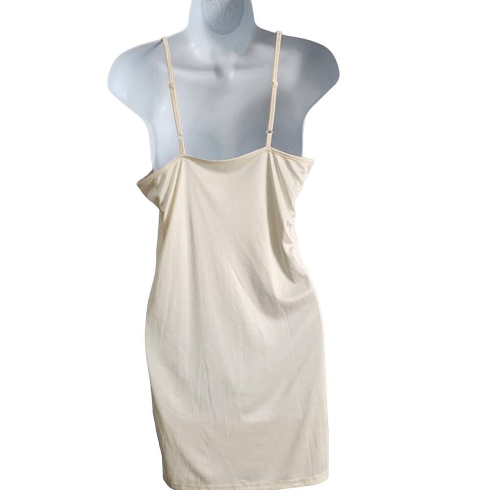 Chelsea and Violet Cream Crochet Dress w/ Slip Melodie Size M - Picture 5 of 10